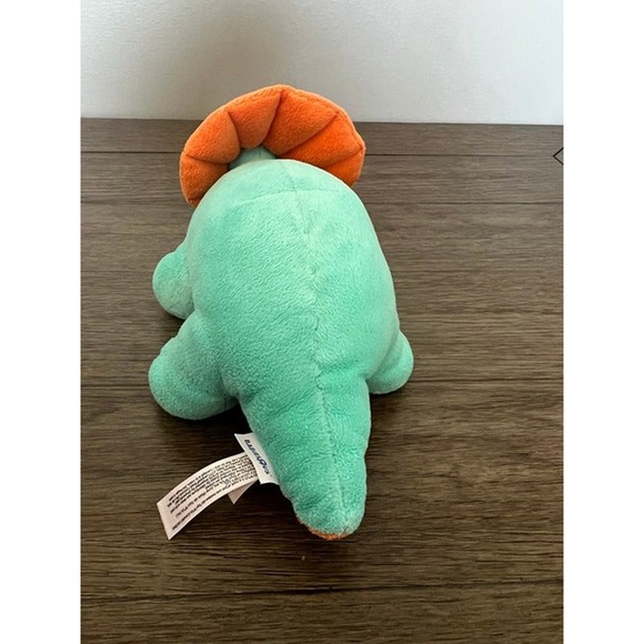 Babies “R” Us Teal Triceratops Dinosaur Plush 9" - Picture 2 of 5